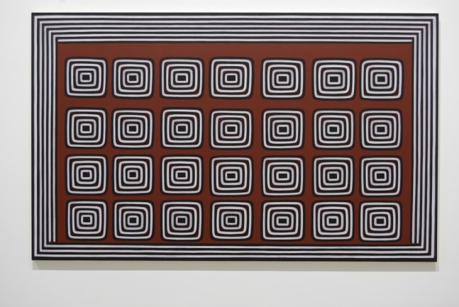 Dan Walsh "Auditorium" 2008 Acrylic on canvas 55 x 90 in.