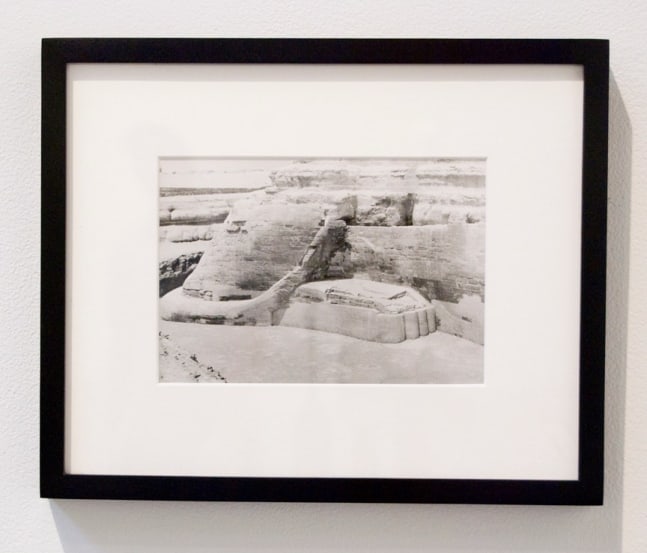 Trisha Donnelly "The Hand That Holds the Desert Down" 2002 Silver gelatin print 5 x 7 in.