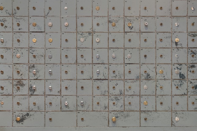 Carey Young Prison Key Storage, Ghent, Belgium, 2023 digital C-type color photograph frame: 36 5/8 x 50 3/4 x 1 3/4 in. (93 x 128.9 x 4.4 cm)