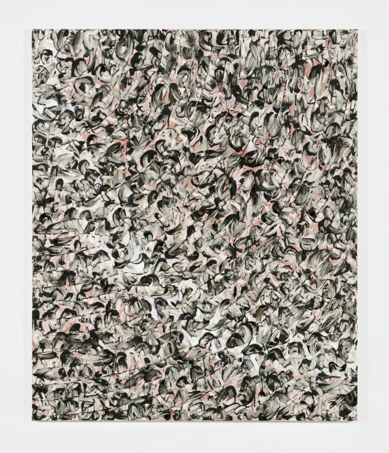 Julian Lethbridge Counterpoint 1, 2016 oil and pigment stick on linen 72 x 60 in. (182.9 x 152.4 cm)