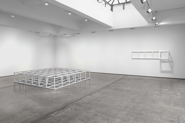 Installation view, Sol LeWitt: Wall Drawings & Structures, September 9 - October 22, 2022, 521 W 21st Street