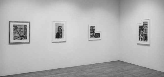 Installation view, Michael Hurson, Paula Cooper Gallery, 155 Wooster Street, New York, December 2 - 23, 1987. © Debra H. George. Courtesy Paula Cooper Gallery, New York. Photo: D. James Dee.