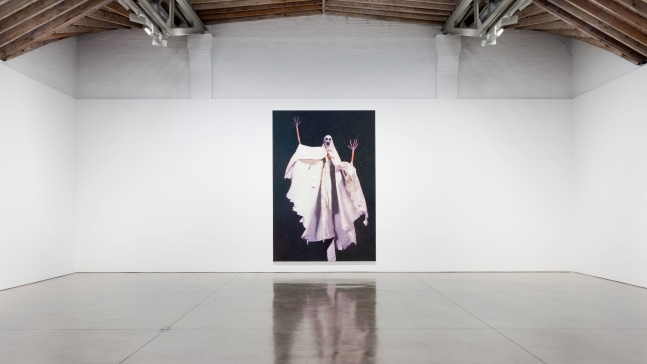 Installation view, Rudolf Stingel, October 31 – November 29, 2014
