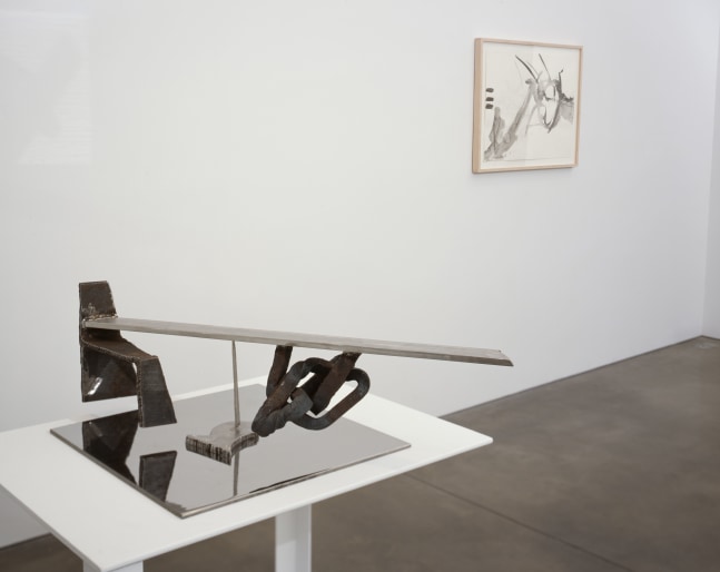 Installation view, New Sculpture, Paula Cooper Gallery, 534 W 21st Street, New York. May 9 - June 30, 2008. © 2025 Mark di Suvero / Artists Rights Society (ARS), New York. Courtesy of Spacetime C.C. and Paula Cooper Gallery, New York. Photo: Jeffrey Price.