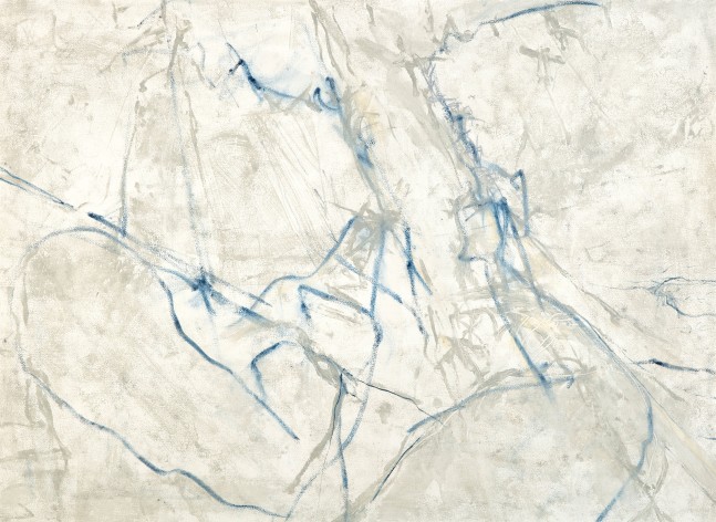 Beatrice Caracciolo Coraggio, 2013 pigment, water soluble chalk, graphite, gouache on Saunders Waterford Paper on canvas 42 1/4 x 58 in. (107.3 x 147.3 cm)