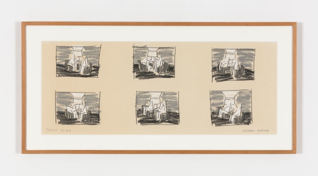 Michael Hurson Ghost Story, 1971 pastel and charcoal on paper 11 3/4 x 29 3/4 in. (29.8 x 75.6 cm) frame: 16 1/2 x 34 1/2 in. (41.9 x 87.6 cm)
