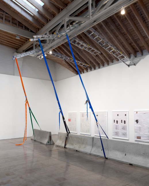 Installation view, Matias Faldbakken, February 28 – April 5, 2014