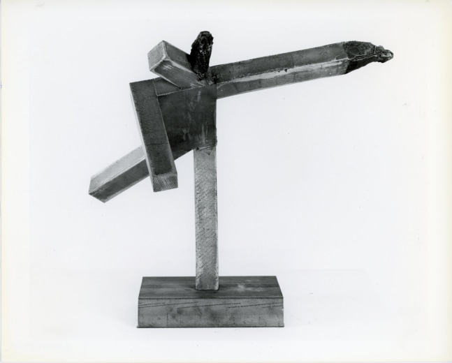 Joel Shapiro &quot;Untitled&quot; 1980-86 Bronze 17 x 20 x 14 in.