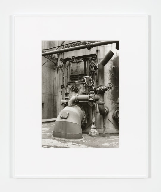 Bernd & Hilla Becher Detail Blast Furnace, Diffedange, 1983 gelatin silver print image: 23 1/2 x 17 in. (59.7 x 43.2 cm) frame: 36 x 29 1/2 in. (91.4 x 74.9 cm) Edition 3 of 5