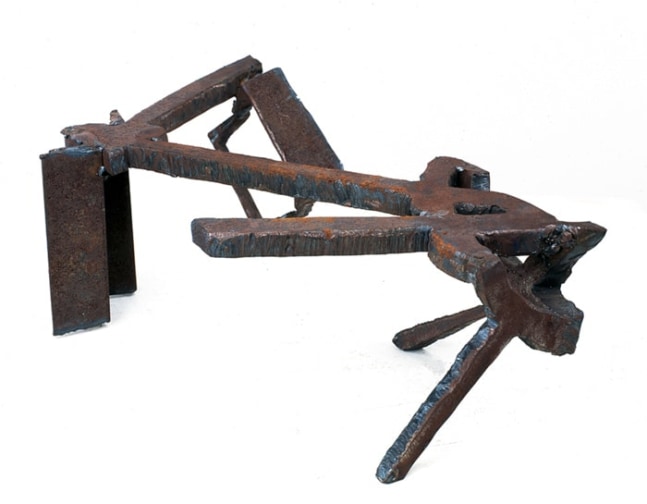 Mark di Suvero "Model for Inner Sculpture for Euler" 1997 Steel 6 1/2 x 15 1/4 x 13 in.