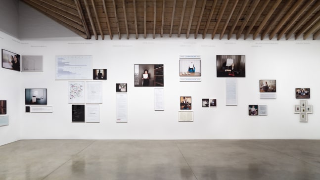 Installation view, Take Care of Yourself, Paula Cooper Gallery, 534 W 21st Street, New York. April 9 - June 6, 2009. © 2009 Sophie Calle / Artists Rights Society (ARS), New York / ADAGP, Paris. Courtesy of Sophie Calle and Paula Cooper Gallery, New York.