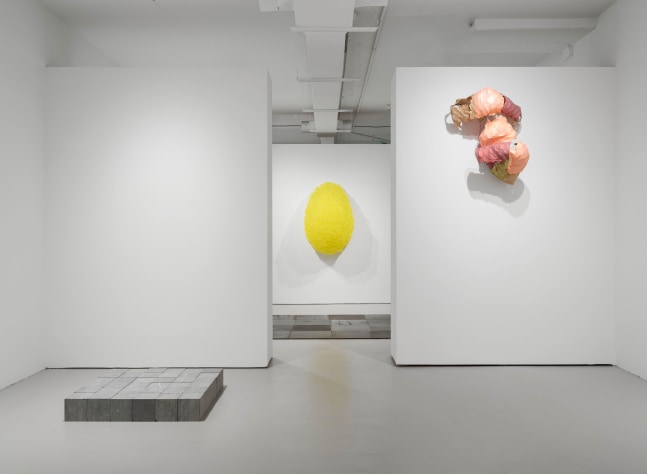 Installation view, Carl Andre, Lynda Benglis, Frank Stella, December 17, 2022 - January 22, 2023, 243A Worth Avenue, Palm Beach