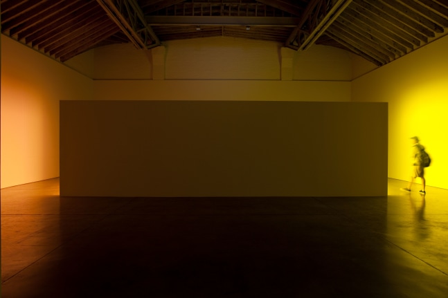 Installation view 1, Dan Flavin, September 10 – October 30, 2010