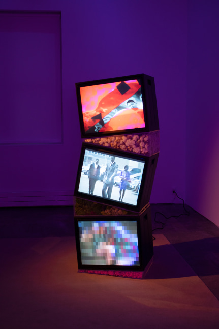 Installation view, Ja'Tovia Gary, flesh that needs to be loved, February 15 – August 17, 2020