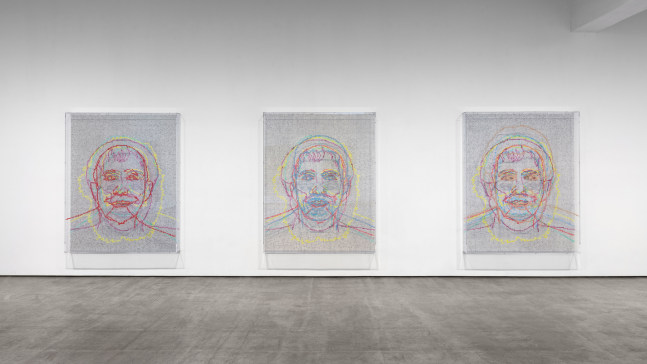Installation view, Charles Gaines, May 3 – June 23, 2018