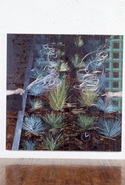 Jennifer Bartlett &quot;Two A.M.&quot; 1991-92 Oil on canvas 7' x 7'