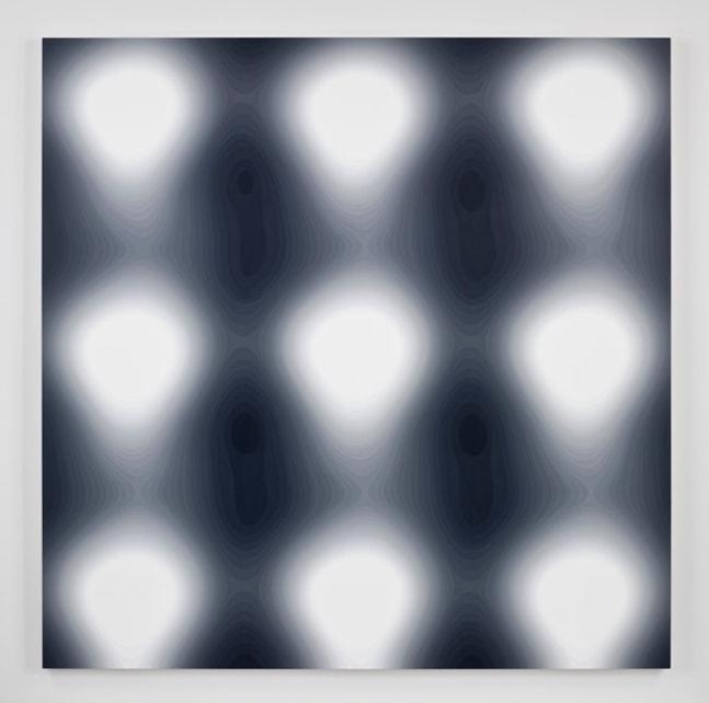 Wayne Gonzales "Untitled" 2009 Acrylic on canvas 84 x 84 in.
