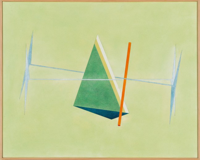 Leonard Contino Untitled [3], 1981 acrylic on canvas 32 x 40 in. (81.3 x 101.6 cm)