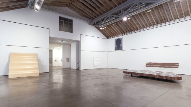 Installation view, Group Exhibition, Paula Cooper Gallery, 534 W 21st Street, New York. April 22 - June 3, 2000. Photo: Tom Powel.