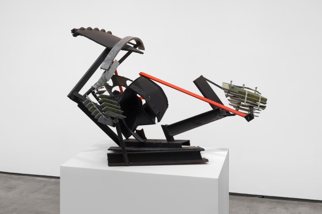 Mark di Suvero St. John the Baptist, 1961 steel and painted steel 40 x 52 x 40 in. (101.6 x 132.1 x 101.6 cm)