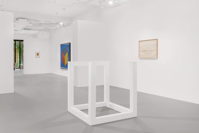 Installation view, Sol LeWitt, Cubic Forms, January 16 – February 7, 2021