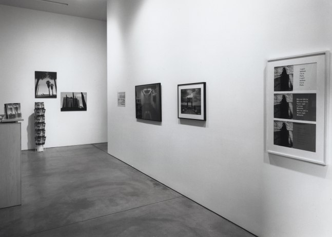 Installation view, Travel and Leisure, Paula Cooper Gallery, 534 W 21st Street, New York. May 2 - June 26, 1998. Photo: Adam Reich.