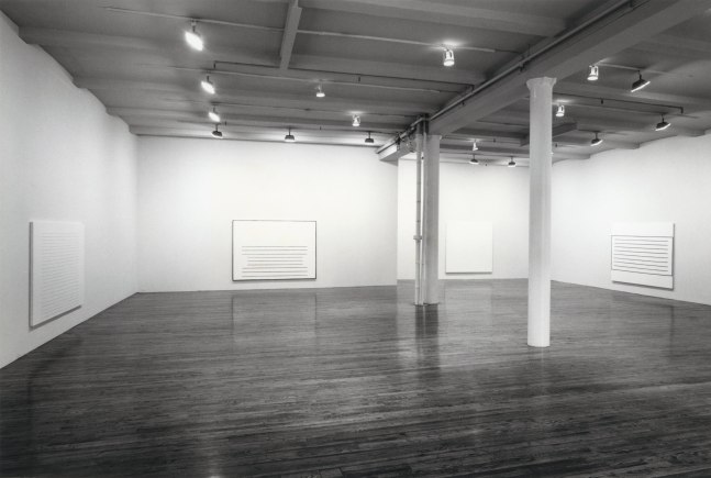 Installation view, Painting, Paula Cooper Gallery, 155 Wooster Street, New York, January 5 - 28, 1995. © Dan Walsh. Courtesy Paula Cooper Gallery, New York. Photo: Geoffrey Clements.