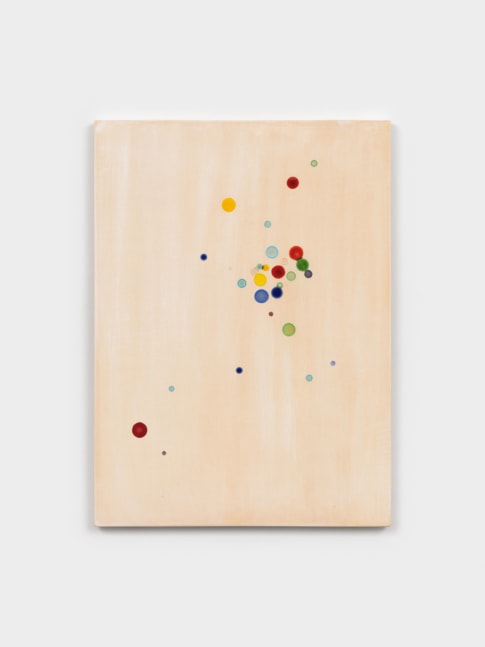 Tetsuya Yamada, Dust after the Rain #10, 2021, clay, ceramic glaze, glass beads, 18 3/8 x 13 3/8 in. © Tetsuya Yamada. Courtesy  Paula Cooper Gallery, New York. Photo: Steven Probert