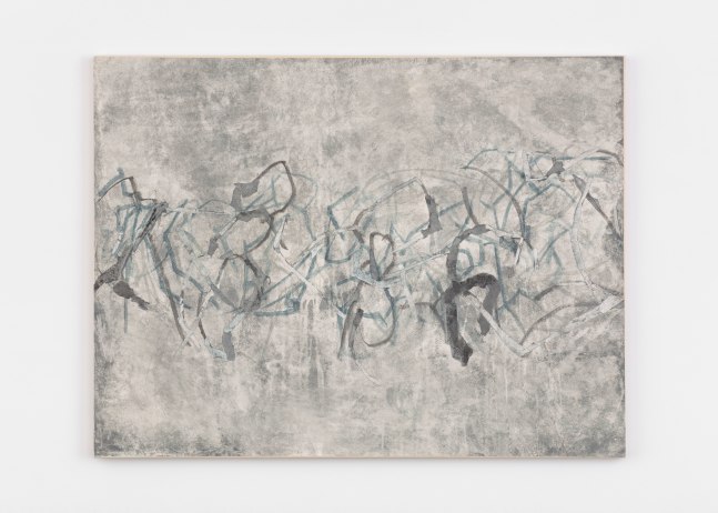 Beatrice Caracciolo Tearing Apart 1, 2020 pigment, water soluble chalk, graphite, gouache and collage on paper, mounted on canvas