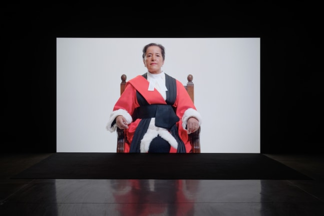 Installation view, Carey Young: Appearance, Paula Cooper Gallery, New York, January 11 – February 17, 2024.