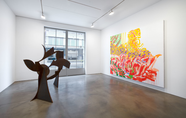 Installation view, Mark di Suvero, November 22, 2011 – January 21, 2012