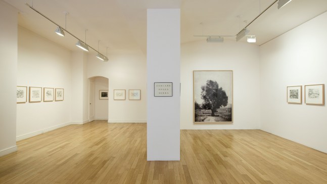 Installation view, Beatrice Caracciolo, Cercare nella Terra, February 5 – March 19, 2011