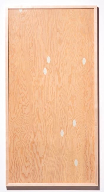 Sherrie Levine "Parchment Knot: 1" 2003 Acrylic paint on plywood 96 x 48 in.
