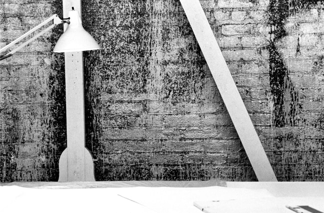 Annabelle D'Huart &quot;Robert Ryman, New York, November 1977&quot; 1977 Gelatin silver print 15 7/8 x 19 7/8 in.