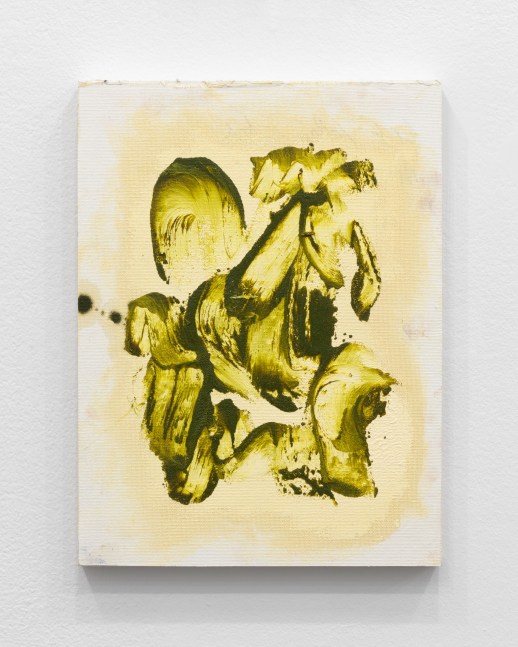 Julian Lethbridge Color Note #6, 2021 pigment stick and oil on canvas 12 x 9 in. (30.5 x 22.9 cm)