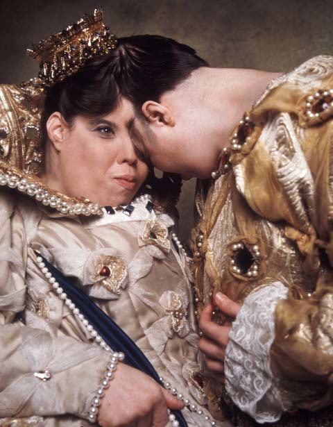 Andres Serrano "The Interpretation of Dreams (Lori and Dori)" 2000 Cibachrome, silicone, plexiglas, wood frame 60 x 49 1/2"