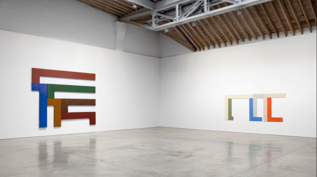 David Novros, Installation view, Paula Cooper Gallery, New York, 2009.