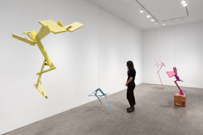 Installation view, Joel Shapiro, Paula Cooper Gallery, 524 W 26th Street, New York, November 4 – December 23, 2021