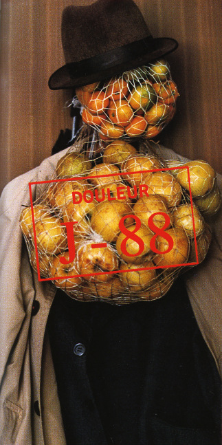 Sophie Calle "Exquisite Pain (Count Down - 88) 2000 Black & white photograph, hand stamped with red ink 14 3/4 x 20 1/2 x 1 3/16 in.