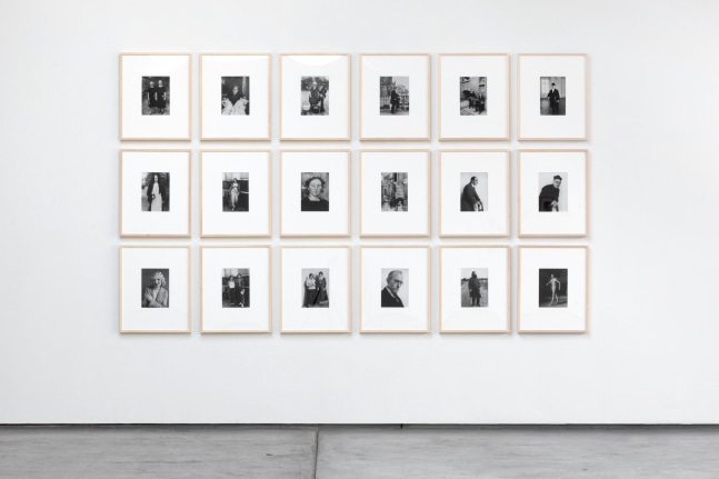 Installation view, Sherrie Levine / August Sander, February 16 – March 16, 2013