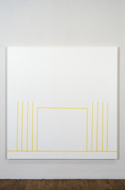 Dan Walsh &quot;Observance&quot; 1994 Acrylic on canvas 60&quot; x 60&quot;