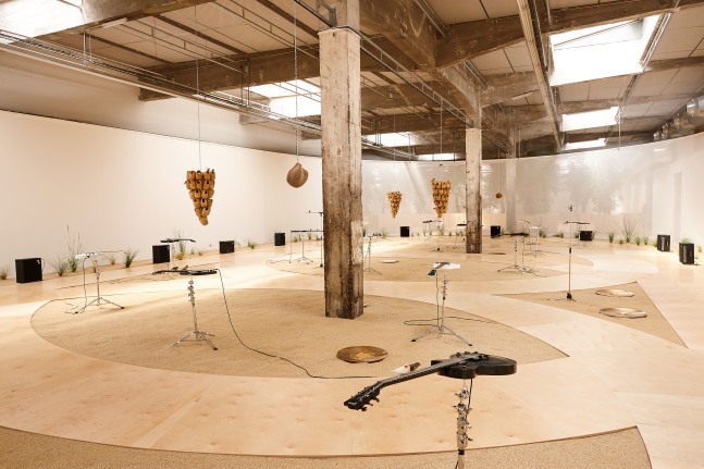 Céleste Boursier-Mougenot fluides, 2018 HAB GALERIE, Nantes, France, for LE VOYAGE À NANTES Photo © Laurent Lecat, 2018.