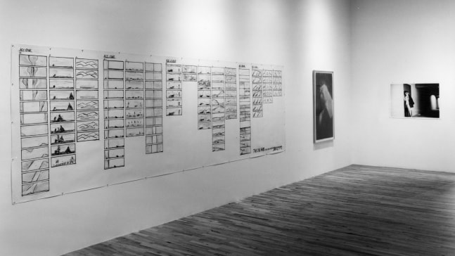 Installation view, Tenth Anniversary Benefit for the Kitchen, 155 Wooster Street, New York, September 19 - 26, 1981. Photo: Geoffrey Clements.