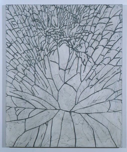 Julien Lethbridge &quot;Untitled&quot; 1992 Oil on linen 49&quot; x 39 1/2&quot;