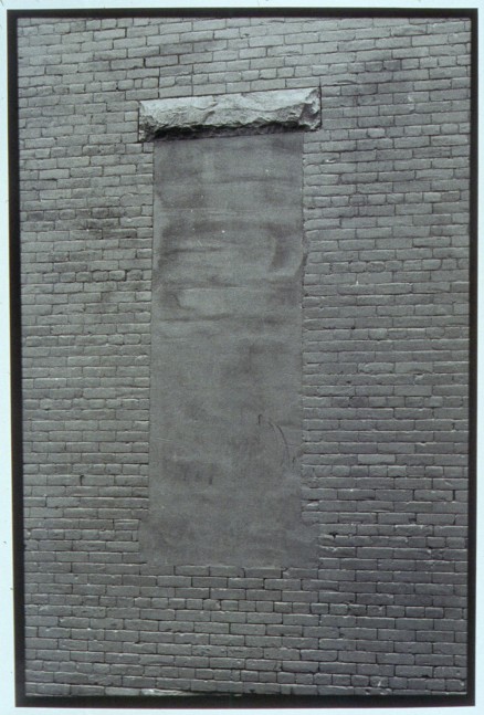Zoe Leonard "Wall" 2002 Gelatin silver print 41 3/4 x 29 3/4 in.