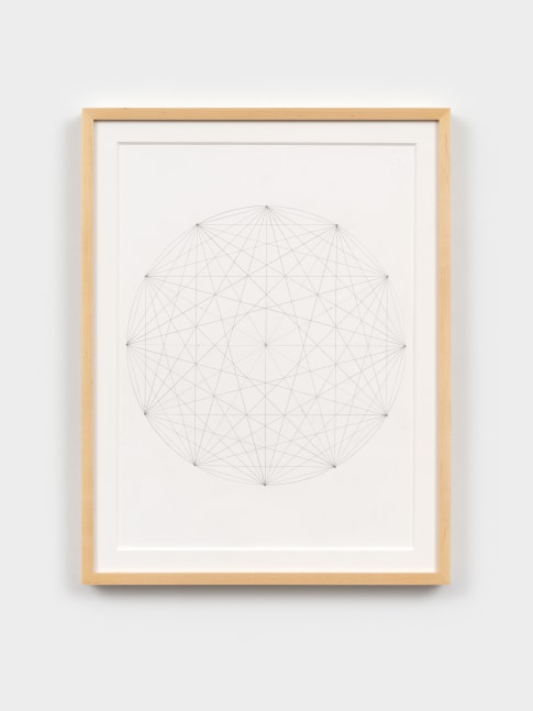 Terry Adkins Infinity Drawing, December 19, 2010 graphite on paper paper: 18 7/8 x 13 in. (47.9 x 33 cm) frame: 20 x 15 1/2 in. (50.8 x 39.4 cm)