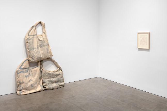 Installation view, Stitched, January 14 – February 19, 2022 8