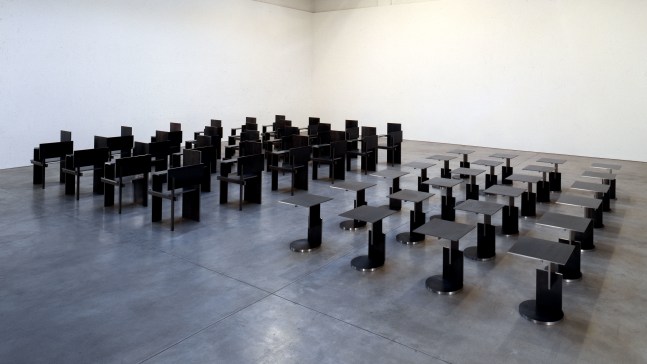 Installation view, Sherrie Levine / Joost van Oss, Paula Cooper Gallery, 534 W 21st Street, New York. © Sherrie Levine. Photo: Tom Powel.