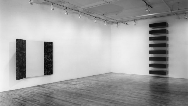 Installation view, Group Show, Paula Cooper Gallery, 155 Wooster Street, New York, May 24 - June 22, 1984. Photo: Geoffrey Clements.