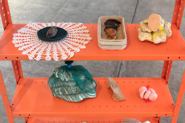 Installation view, Veronica Ryan, The Weather Inside, September 7 – October 19, 2019